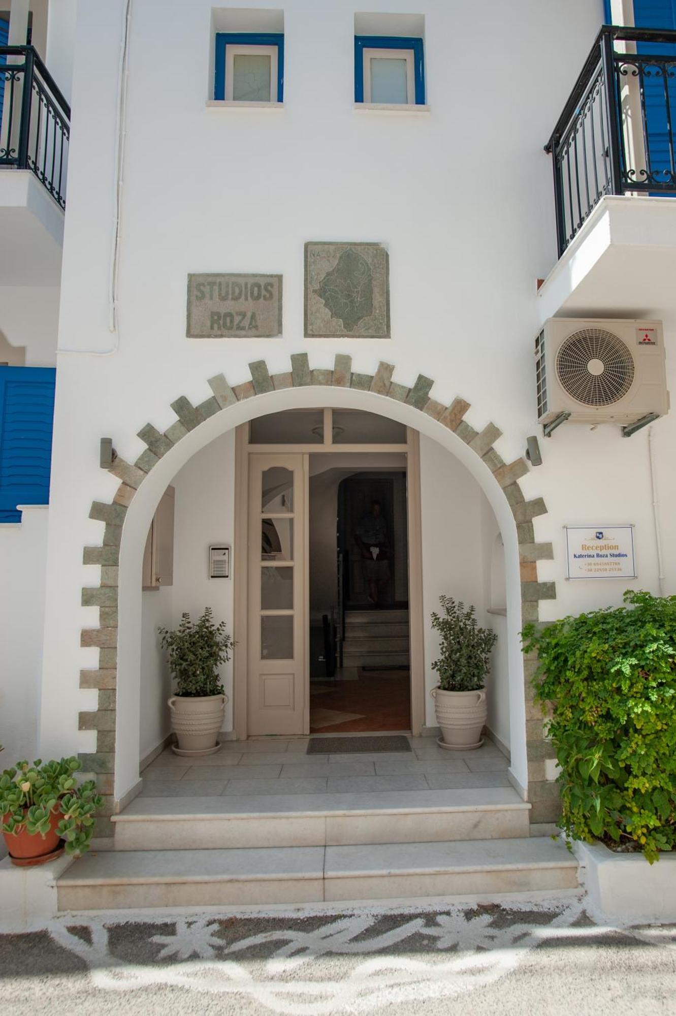 Katerina Roza Studios Naxos City Esterno foto